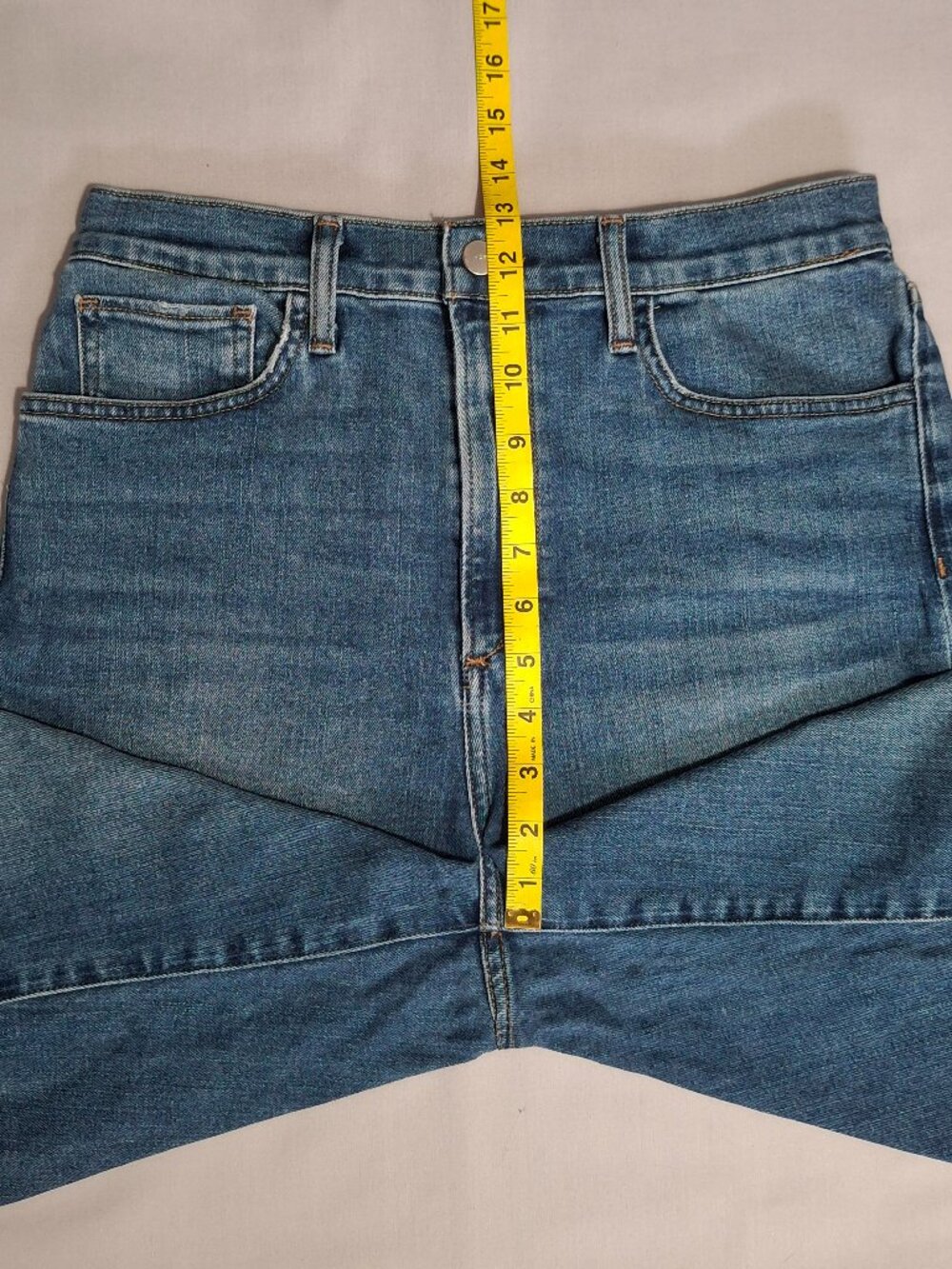 Joe's Jeans The Mia High Rise Wide Leg Ankle Jeans Blue Raw Hem | Size 32 - Picture 8 of 14